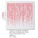 thumbnail image 3 of Cake Stencil Dotted Line Pattern Ornamental PET Cake Boder Spray Template Cake Decorating Tools_c*, 3 of 5