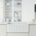 thumbnail image 2 of VIGO Utopia 14 in. H Single Handle Pull-Down Sprayer Kitchen Bar Faucet in Stainless Steel, 2 of 15