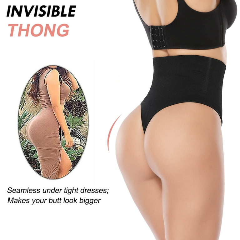 Vaslanda 2-pack Thong Shapewear Tummy Control Panties Body Shaper