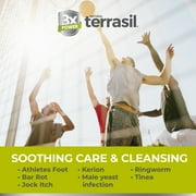 Terrasil Antifungal Soap Bar, Medicated Body Cleansing Bar with Clinically Proven Clotrimazole Plus Natural Moisturizing Ingredients (75g, 3 Pack)