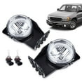 thumbnail image 3 of Bumper Fog Lights Fit for GMC Sierra 1500 2500 3500 Pickup 2003-2006 Fog Lamps, 3 of 9