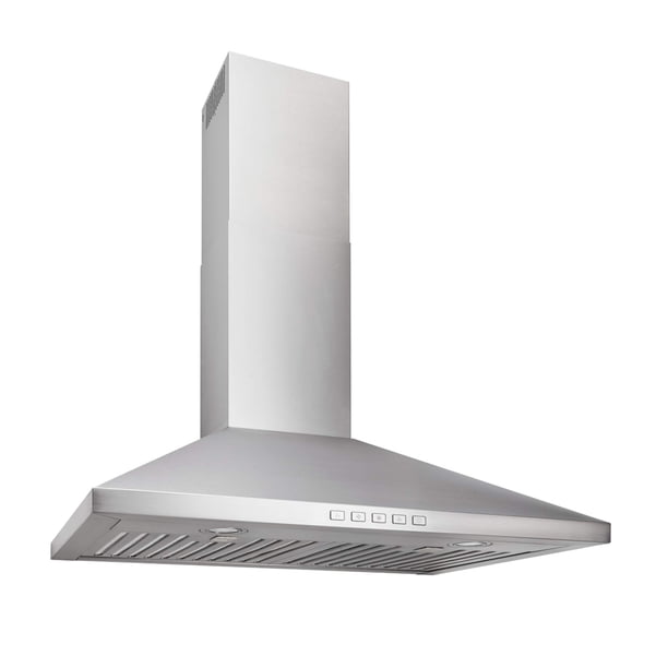 Campana extractora Broan-nuTone BWP2304SS para montaje en pared, acero inoxidable de 30 pulgadas