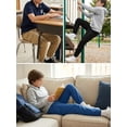 thumbnail image 7 of INGEAR Boys School Pants – Soft Stretch Uniform Dress Pants for Kids, Comfortable Slim Fit Flat Front School Trousers for Daily Wear, Activities and Special Events, 7 of 7