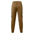 thumbnail image 6 of Men's Pants Sweatpants for Men Men's Corduroy Cargo Pants Retro Style Loose Fit Windproof Trousers for Work and Outdoor Activities Comfortable Casual Wear, 6 of 6
