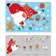 thumbnail image 4 of Calcomanías de vidrio de larga duración para ventana de Navidad, calcomanías para decoraciones de fiesta de navidad, 4 of 4