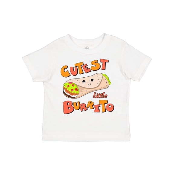 Inktastic Cutest Little Burrito Boys or Girls Toddler T-Shirt