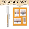 thumbnail image 3 of Glitter Gel Pens Set,8-18 Colors Metallic Shimmer Marker,1.0mm Fine Point Water-based Ink Sparkly Markers for Drawing Art Projects Card Making(12 Colors), 3 of 9