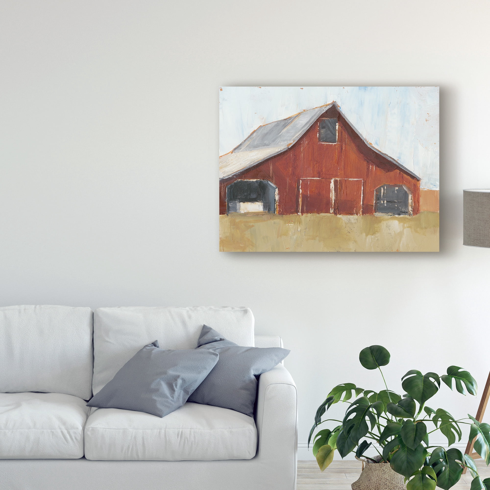 Trademark Fine Art 'Rustic Red Barn I' Canvas Art by Ethan Harper