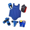 thumbnail image 4 of GARENDE Boxing Protective Gear Set Breathable for Martial Arts Kick Boxing Taekwondo Blue S, 4 of 9