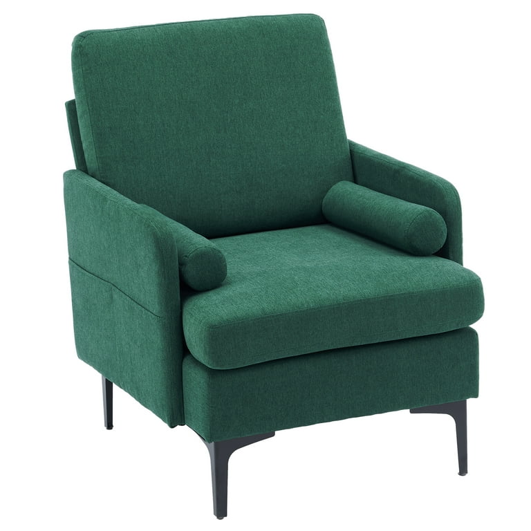 Green mid century chair sale