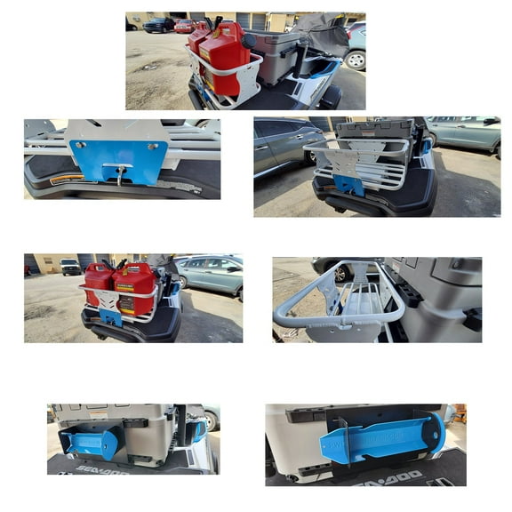 FISHPRO REAR CARGO RACK PLUS BACK REINFORCEMENT