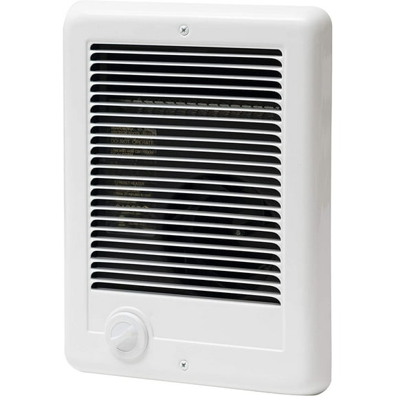 Cadet Com-Pak Electric Wall Heater Complete Unit with Thermostat Model: CSC151TW, Part: 67509, 5120 BTU, 120 Volt, 1500 Watt, White