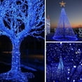 thumbnail image 5 of Christmas String Lights Indoor Outdoor, 33FT 100 LED Extendable Clear Wire 8 Modes Twinkle Fairy String Lights Plug in for Christmas Tree Holiday Party Garden Decorations 
(Blue), 5 of 14