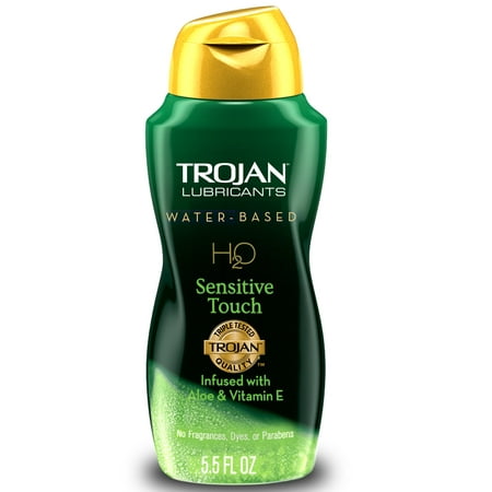 TROJAN Lubricant H2O Sensitive Touch Paraben Free Water