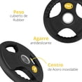 thumbnail image 3 of Par de Discos Olímpicos 10 kg c/u 3 Agarres Tayga Negro, 3 of 4