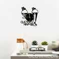 thumbnail image 2 of Glowneon Personalized Unique Oversized Ice Cream Metal Clock Wall Art, 2 of 5