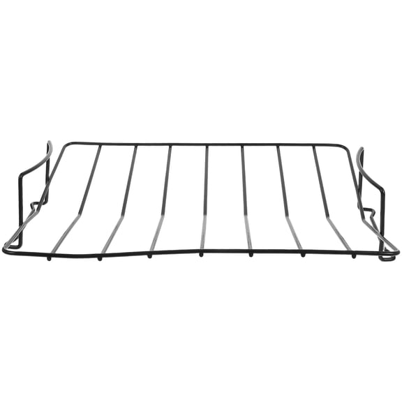 TABLZONE Boatshaped Nonstick Stainless Steel Bbq Rib and Chicken Rack for Outdoor