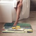 thumbnail image 4 of 1pc A cute dog on an open book Absorbent Non-Slip Bathroom Thickened Flannel Rug Decor,Soft,Quick Drying,Suitable For Indoor/outdoor Use,Bathrooms,Bedrooms,Kitchens,Terrace,Laundry Rooms,16"x24", 4 of 9
