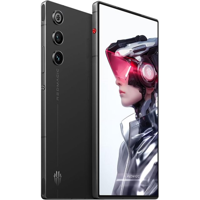 REDMAGIC 10 Air 5G, 256 GB ROM 12 GB RAM, Gaming Smartphone 6.8'' Amoled FHD+ para juegos NFC Color Black Twilight, Cargador de 80 W, Doble SIM, Desbloqueado