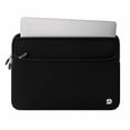 thumbnail image 5 of Vangoddy 15.6 Inch Laptop Sleeve Case, Water-Resistant Neoprene Notebook Bag with Zipper and Front Pocket, Fits 15.4-15.6 in Laptops, Black, 5 of 14