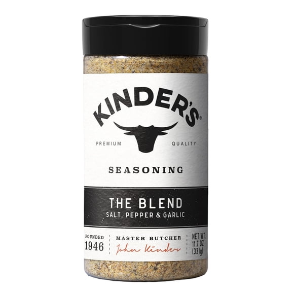 Kinder's The Blend Seasoning Blend with Salt, Pepper, and Garlic, 11.7 oz