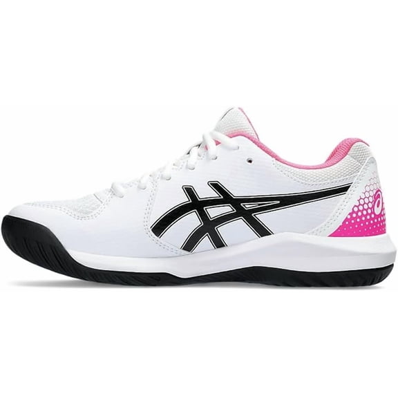 Asics Women's Gel-Dedicate 8 Pickleball Shoes (White/Hot Pink) Size 9