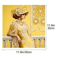 thumbnail image 3 of 5D Pearl Painting Kit - DIY Full Drill Pearl Art Rhinestone Painting for Adults Beginners Home Wall Decor (B), 3 of 8