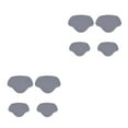 thumbnail image 4 of mmirethe Soft Shoe Heel Pad Insoles for High Heels Supportive Heel Repair Stick light gray 2Set, 4 of 6