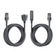thumbnail image 1 of Cable de Extensión Adaptador Ethernet de 2 Piezas para Gen3, Cable Receptor de Doble Blindaje IP68 de 1200 Mbps, 0,5 M, 1 of 5