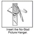 thumbnail image 5 of NoStud 200NS Drywall Picture Hanger, 5 of 6