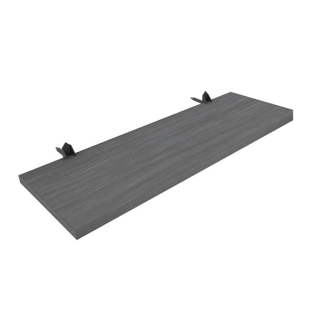 Repisa con Ménsulas Playcon 60 x 19.6 cm Gris Touch