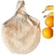 thumbnail image 2 of Bolsa de malla de algodón reutilizable, bolsa de la compra, bolsa de cuerda de algodón, bolsa de malla, tienda, 2 of 5