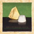 thumbnail image 3 of Laliberte, Andrea 20x20 Black Modern Framed Museum Art Print Titled - Cheeses I, 3 of 5