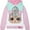 Light Pink/Mint, variant on L.O.L. Surprise! Girls Hoodie - Kitty Queen Girls Cosplay Zip up Sweatshirt