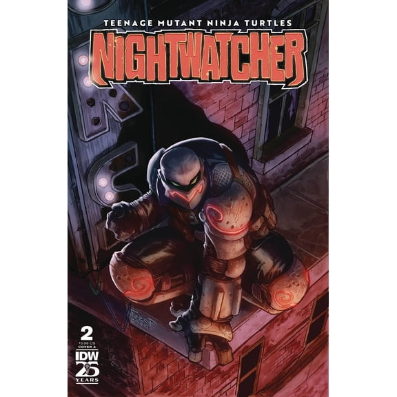 Teenage Mutant Ninja Turtles Nightwatcher #2 Cvr A Pe Idw-prh Comic Book