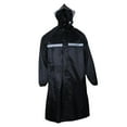 thumbnail image 3 of figatia Adult Raincoat Hooded Coat Jacket, Windbreaker Extended Rain Cape Hooded Rain Poncho for Electric Bike Travel Cycling Camping black XXL, 3 of 8