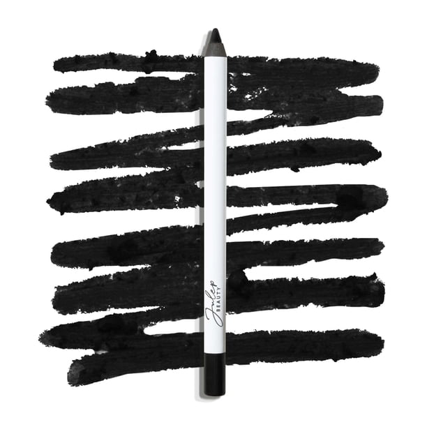 Julep When Pencil Met Gel Delineador de ojos multiusos afilable de larga duración - Negro más negro - A prueba de transferencia - Delineador de alto rendimiento