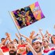 thumbnail image 4 of Chica Luna Bandera impresa con temática, regalo perfecto para fanáticos, amigos y familiares, y adecuada para actividades al aire libre e interiores, decoraciones de fiesta. 120*180CM, 4 of 6