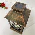 thumbnail image 4 of Luz Solar Linterna retro Lámpara de vela Luz solar Jardín Decoración colgante (Cobre) Tmvgtek Para estrenar, 4 of 6