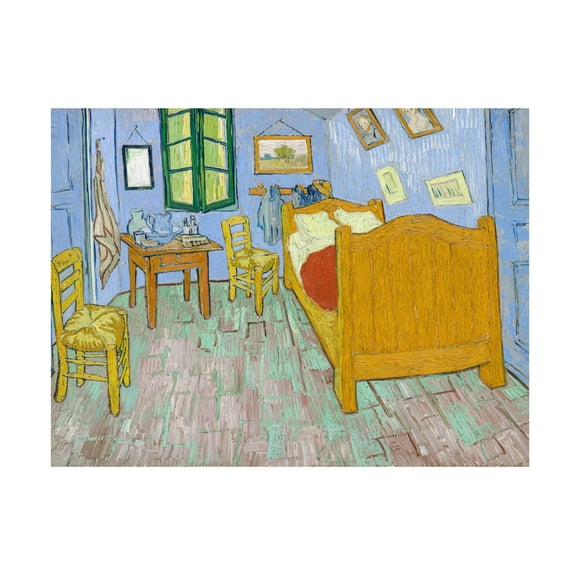 Trademark Fine Art Pictufy The Bedroom Canvas Wall Art
