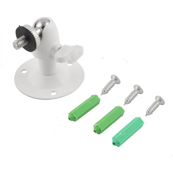 Wall Ceiling Metal CCTV Security Camera Cam Mount Stand Holder Bracket White