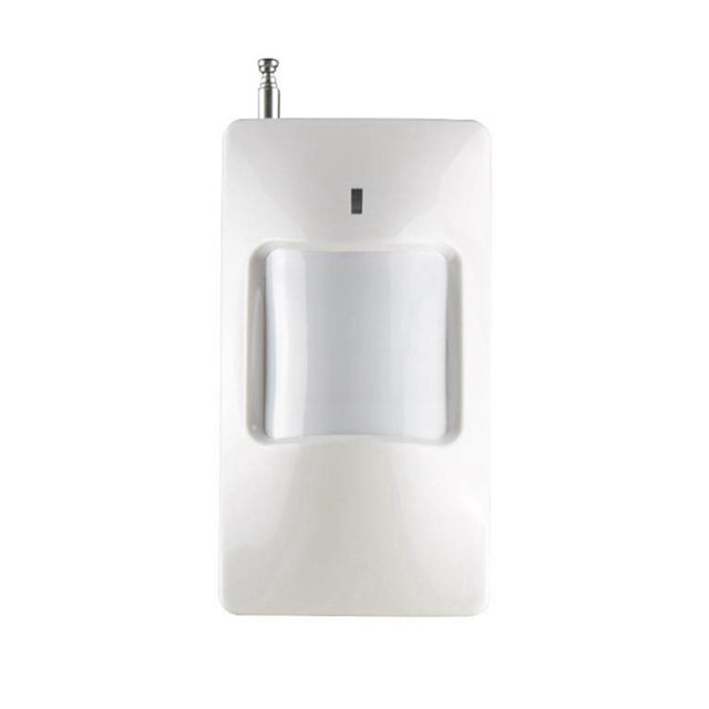 Antena Externa Sensor PIR InaláMbrico 433MHz EV1527 Detector de Sensor de Movimiento PIR para Alarma de Seguridad para el Hogar Gsm Pstn