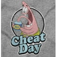 thumbnail image 2 of Funny Patrick Star Cartoon Cheat Day Romper Boys or Girls Infant Baby Brisco Brands 12M, 2 of 6