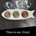 thumbnail image 1 of Combinación de juguetes para mascotas, tres bolas para gatos, bola para lamer menta, divertido juguete interactivo para gatos (3 en 1 - gris), 1 of 5
