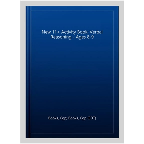 New 11 Activity Book Verbal Reasoning Ag