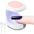 thumbnail image 1 of LED nail lamp, mini UV light for gel nails, quick drying nail lamp,, 1 of 5