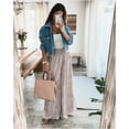 thumbnail image 3 of Pants for Women Summer Fashion Wide Leg Pants Casual Loose Drape Trousers And Floor-Length Pants, 3 of 6
