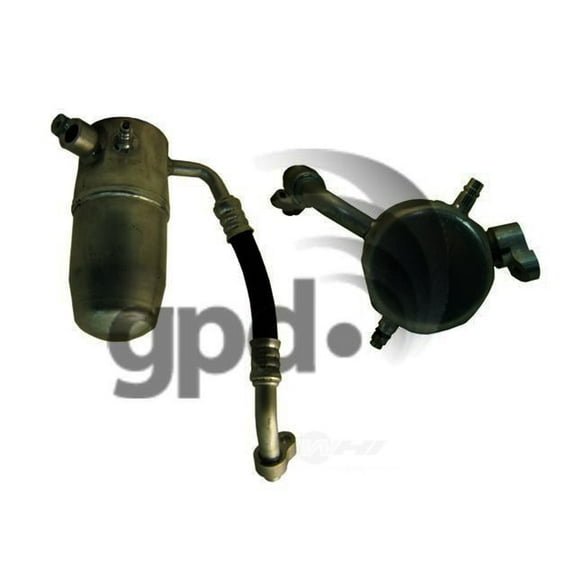 Global Parts Distributors A/C Receiver Drier Fits select: 2002 CHEVROLET TRAILBLAZER, 2002 GMC ENVOY