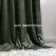 thumbnail image 4 of Cortinas Benedeco de terciopelo verde para dormitorio, 132 x 228 cm de ancho, 2 paneles, 4 of 8