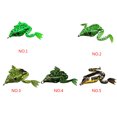 thumbnail image 4 of Yuarrent de rana de 5cm, anzuelo colorido, anzuelo de pesca, señuelo, pececillo, pez salmón, señuelo, trucha, cebo Artificial Pescar B, 4 of 6
